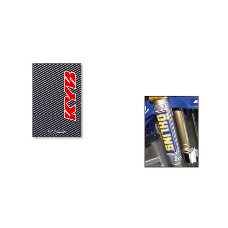 Blackbird x, sada polepů na přední tlumiče, KAYABA-CARBON