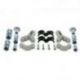 RACETECH MOCOWANIE OSŁON RĄK (HANDBARÓW) PROSTE NA ŚR. 22,2MM LUB 28,6 MM