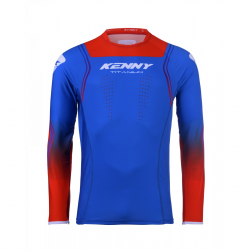 Kenny, dres Cross/Enduro, model Titanium Patriot, barva modrá/červená, velikost XXL