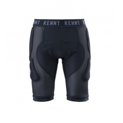 Kenny, kraťasy s chrániči, MTB ROCK, barva černá, velikost M