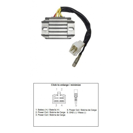 DZE REGULATOR NAPIĘCIA SUZUKI LT 230 QUAD RUNNER '87-'93 (32800-35B00)