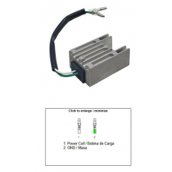 DZE REGULATOR NAPIĘCIA HONDA ATC 350X '85-'86 TLR 200 '86-'87 XL 250R '84-'87 XL 350R '84-'85 XL 600R '83-'87 (31400-KG0-008 314