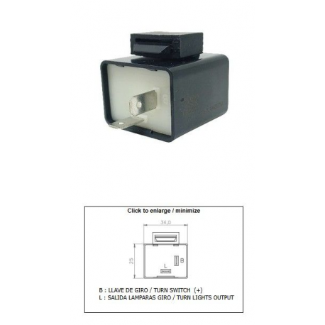 DZE PRZERYWACZ KIERUNKOWSKAZÓW HONDA YAMAHA