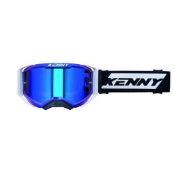 KENNY RACING GOGLE PERFORMANCE EVO 2 CHAMELEON BLUE PEARL KOLOR KAMELEON/BIAŁY/CZARNY
