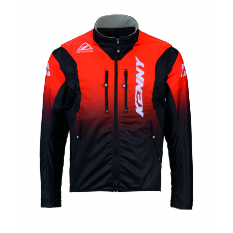 KENNY RACING KURTKA ADVENTURE/ENDURO SOFTSHELL ORANGE KOLOR POMARAŃCZOWY NEON ROZMIAR XXXL