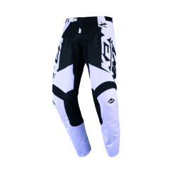 KENNY RACING SPODNIE CROSS/ENDURO TRACK ZOOM BLACK WHITE KOLOR CZARNY/BIAŁY ROZMIAR L (34)