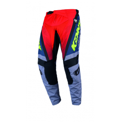 KENNY RACING SPODNIE CROSS/ENDURO FORCE BEACH GREY/RED KOLOR CZERWONY/SZARY ROZMIAR S (30)