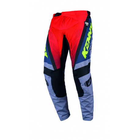 KENNY RACING SPODNIE CROSS/ENDURO FORCE BEACH GREY/RED KOLOR CZERWONY/SZARY ROZMIAR XL (36)