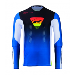 KENNY RACING KOSZULKA CROSS/ENDURO PERFORMANCE KID/JUNIOR/DZECIĘCE GRADIENT KOLOR NIEBIESKI ROZMIAR XXS (7/9 LAT)