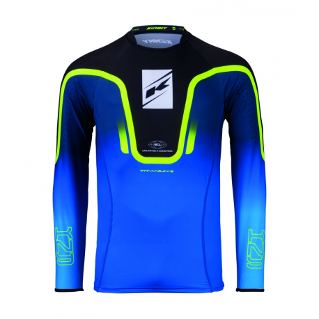 KENNY RACING KOSZULKA CROSS/ENDURO TITANIUM GRADIENT BLUE KOLOR NIEBIESKI ROZMIAR XL