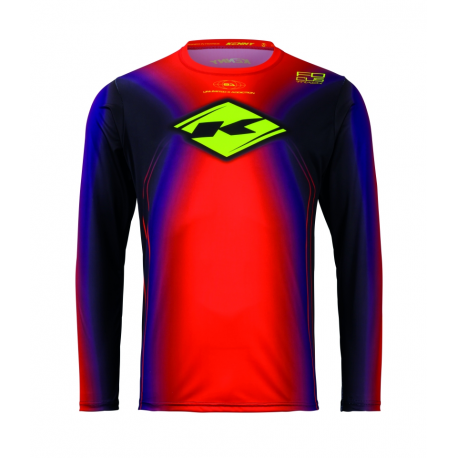 KENNY RACING KOSZULKA CROSS/ENDURO TRACK FOCUS RED KOLOR CZERWONY ROZMIAR S