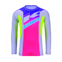 KENNY RACING KOSZULKA CROSS/ENDURO TRACK ZOOM GREY KOLOR SZARY ROZMIAR M