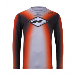 KENNY RACING KOSZULKA CROSS/ENDURO TRACK KID/JUNIOR/DZECIĘCE FOCUS ORANGE KOLOR POMARAŃCZOWY ROZMIAR XS (10/12 LAT)