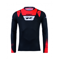 KENNY RACING KOSZULKA TRIAL UP BLACK RED KOLOR CZARNY/CZERWONY ROZMIAR S