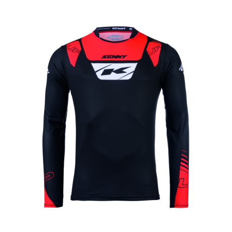 KENNY RACING KOSZULKA TRIAL UP BLACK RED KOLOR CZARNY/CZERWONY ROZMIAR XL