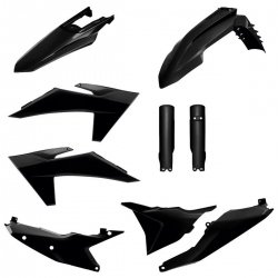 POLISPORT KOMPLET PLASTIKÓW (FULL KIT) KTM EXC/EXC-F/XC-W/XC-WF TBI '24-'25 W ZESTAWIE OSŁONY AMORTYZATORÓW (8352500002) KOLOR C