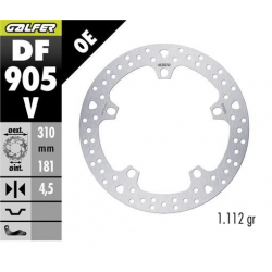 GALFER TARCZA HAMULCOWA PRZÓD BMW R 1300GS ADVENTURE '23-'25 (ROUND DISC) (310X181X4.5MM)