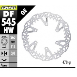 GALFER TARCZA HAMULCOWA PRZÓD DUCATI DESMO 450MX '24-'26 (260X114X3MM) SHARK ENDURO MX