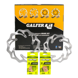 GALFER ZESTAW KTM/HUSQVARNA/HUSABERG (TARCZE I KLOCKI HAMULCOWE PRZÓD I TYŁ) - PATRZ OPIS DODATKOWY