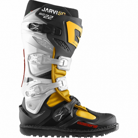 GAERNE BUTY CROSS/ENDURO MODEL SG-22 LIMITED EDITION JARVIS 50TH ANNIVERSARY KOLOR CZARNY/BIAŁY/ZŁOTY ROZMIAR 44