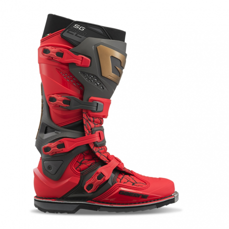 GAERNE BUTY CROSS/ENDURO MODEL SG-22 MAGMA MJK LIMITED EDITION KOLOR CZERWONY/CZARNY/BRĄZOWY ROZMIAR 48