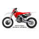 UFO 2025/04 KOMPLET PLASTIKÓW (FULL KIT) Z OSŁONAMI TELESKOPÓW (AMORTYZATORÓW) HONDA CRF 250 R / 450 R '25-, KOLOR BIAŁY / CZERW