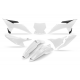 UFO 2025/11 KOMPLET PLASTIKÓW Z OSŁONĄ LAMPY KTM SX 85 '25-'26 KOLOR BIAŁY
