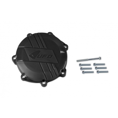 UFO 2025/11 OSŁONA POKRYWY SPRZĘGŁA YAMAHA YZF (YZ 250 F) 250 '14-'21, WRF 250 '15-'21 KOLOR CZARNY