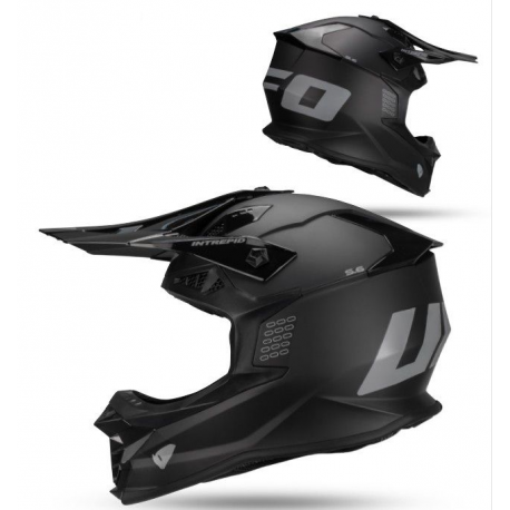 UFO 2026/01 KASK INTREPID CROSS KOLOR CZARNY/SZARY ROZMIAR S ( ECE 22R06 ) - KOLEKCJA 2026