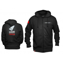 UFO 2026/01 BLUZA Z KAPTUREM KOLOR CZARNY ROZMIAR XL 100% BAWEŁNY - KOLEKCJA 2026