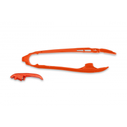 UFO 2026/01 ŚLIZG ŁAŃCUCHA KTM SX 125 / 150 / 250 / 300 '25-'26, SX-F 250 / 350 / 450 '25-'26 KOLOR POMARAŃCZOWY