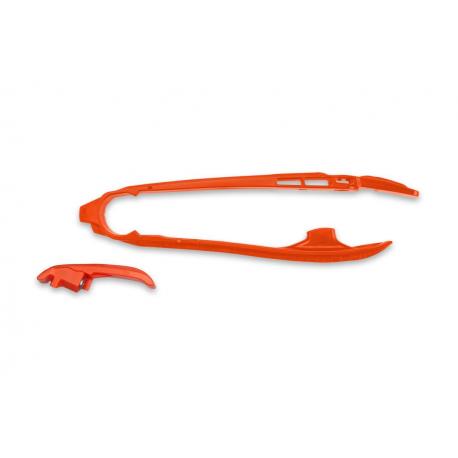 UFO 2026/01 ŚLIZG ŁAŃCUCHA KTM SX 125 / 150 / 250 / 300 '25-'26, SX-F 250 / 350 / 450 '25-'26 KOLOR POMARAŃCZOWY