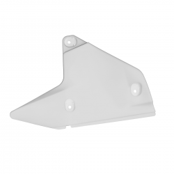 Polisport, kryt vzduchového filtru (AIRBOX), jedna strana, Suzuki DR-Z 400 '00-'24 (DRZ) bílá barva