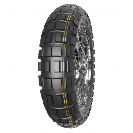 MITAS OPONA 140/80B17 ENDURO TRAIL XT DAKAR 69T TL/TT M+S (PODWÓJNY ŻÓŁTY PASEK) TYŁ DOT 38/2024 ZAMIENNIK:70000509 (SUBSTYTUT: