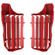 POLISPORT OSŁONY CHŁODNICY (KRATKI-KOMPLET ) HONDA CRF 250F '20-'21 KOLOR CZERWONY