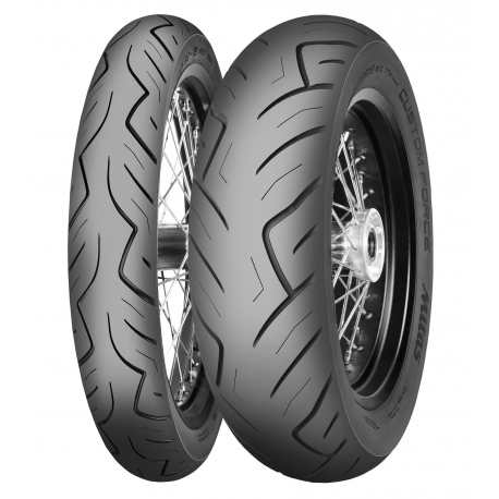MITAS OPONA 130/90B16 CUSTOM FORCE 73H TL PRZÓD DOT 03/2025
