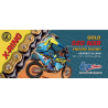 CZ 2025/12 ŁAŃCUCH NAPĘDOWY 520 NXR (120 OGNIW) ACTIVE RING (X-RING) ZŁOTY ENDURO RACING DO 600 CCM (WĄSKI 15,875 X 6,48MM) (35,