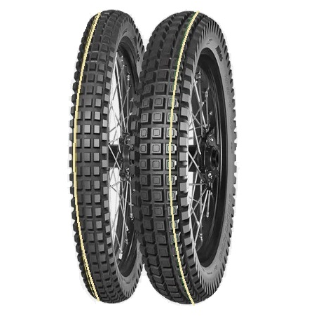 MITAS OPONA 120/100-18 ENDURO HYBRID SUPER (ŻÓŁTY PASEK) M+S 68P TL/TT TYŁ DOT 38/2025