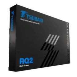 TSUBAKI ŁAŃCUCH NAPĘDOWY 525 RQ2 112 PROFESSIONAL ROAD X-RING CHAIN KOLOR ZŁOTO CZARNY G&B (112 OGNIW, OTWARTY ZAKUWKA W ZESTAWI