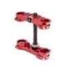 XTRIG PÓŁKI ZAWIESZENIA PRZEDNIEGO ROCS TECH TRIPLE CLAMPS KAWASAKI KX 85 '08-'25 (OFFSET 25MM) KOLOR X-TRX BROWN