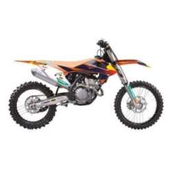 Blackbird, sada polepů, KTM SX/SX-F '16-'18, EXC/EXC-F '17-'19 Replica KTM Factory MXGP, barva oranžová/černá