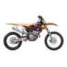 BLACKBIRD KOMPLET NAKLEJEK (OKLEIN) KTM SX/SX-F '16-'18, EXC/EXC-F '17-'19 REPLICA KTM FACTORY MXGP KOLOR POMARAŃCZOWY CZARNY