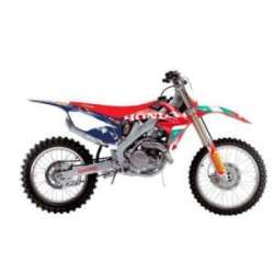 BLACKBIRD KOMPLET NAKLEJEK (OKLEIN) HONDA CRF 250R '10-'13 CRF 450R '09-'12 REPLICA TEAM HRC 25 HONDA