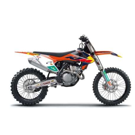 BLACKBIRD KOMPLET NAKLEJEK (OKLEIN) KTM SX/SX-F '16-'18, EXC/EXC-F '17-'19 REPLICA KTM FACTORY MXGP 26
