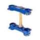 XTRIG PÓŁKI ZAWIESZENIA PRZEDNIEGO ROCS TECH TRIPLE CLAMPS SHERCO SE-R 125/250/300/450/500 '25-'27 (OFFSET 22MM) KOLOR NIEBIESKI