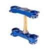 XTRIG PÓŁKI ZAWIESZENIA PRZEDNIEGO ROCS TECH TRIPLE CLAMPS SHERCO SE-R 125/250/300/450/500 '25-'27 (OFFSET 22MM) KOLOR NIEBIESKI
