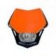 RACETECH LAMPA PRZEDNIA V-FACE KTM KOLOR POMARAŃCZOWY/CZARNY