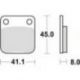 TRW LUCAS KLOCKI HAMULCOWE KH54 SINTER OFFROAD HONDA CG 125 04-08, CRF 150 03-16, KAWASAKI KX 65 00-, KLX 125 10-13, SUZUKI DR 1