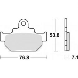 Nosič centrálního kufru BMW F 650GS (08-15), F 700GS (13-15), F 800GS (08-15), F 800 GS ADVENTURE (13-15) ( s plotnou Monokey )