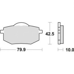 Nosič centrálního kufru BMW R 850R (95-02), R 1100R (95-01) ( bez plotny )